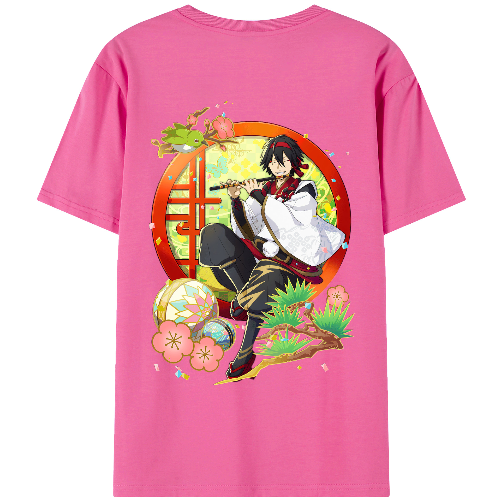 （画像用） 文豪ストレイドッグス Bungo Stray Dogs レディース半袖Tシャツ(バックプリント)